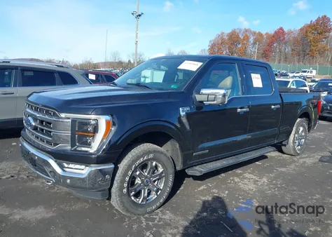 2021 Ford F-150 Lariat from USA, damaged, VIN 1FTFW1ED7MFB33884